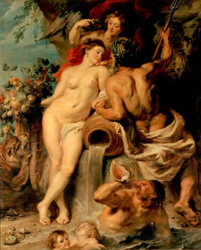 La unión de la Tierra y el Agua (Amberes y el Escalda) de Peter Paul Rubens